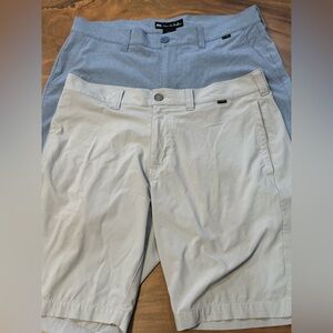 Travis Mathew shorts 2 pair lot